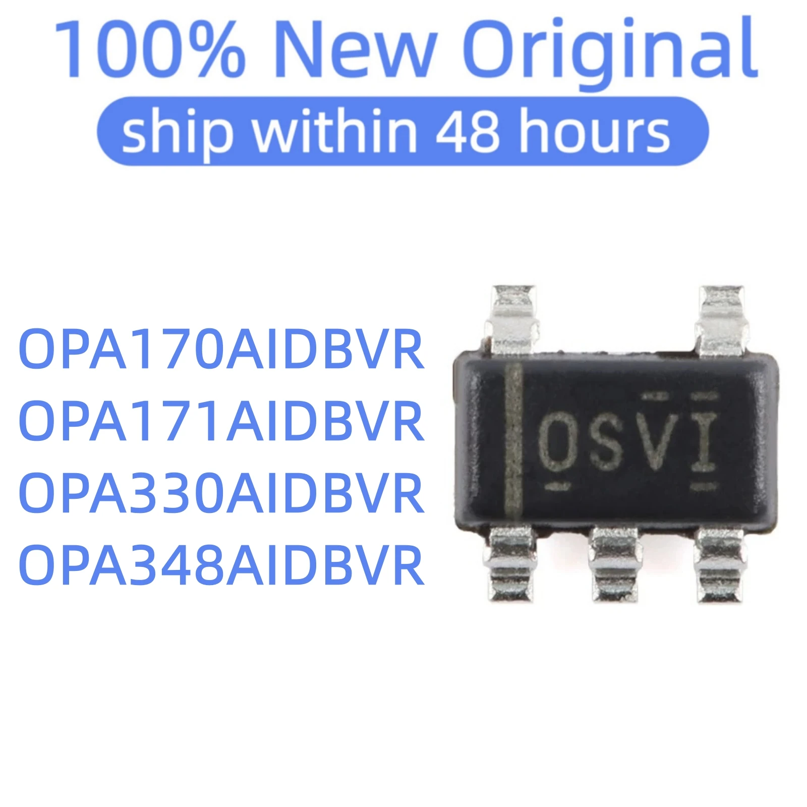 (5PCS)OPA170AIDBVR OPA171AIDBVR OPA330AIDBVR OPA348AIDBVR 100% New original