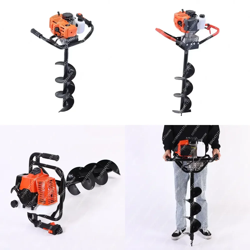 Farmers' Multi-Purpose Gasolina Earth Auger Drill Ground Holes Tree Planting Digging Machines Other Agricultural Machinery