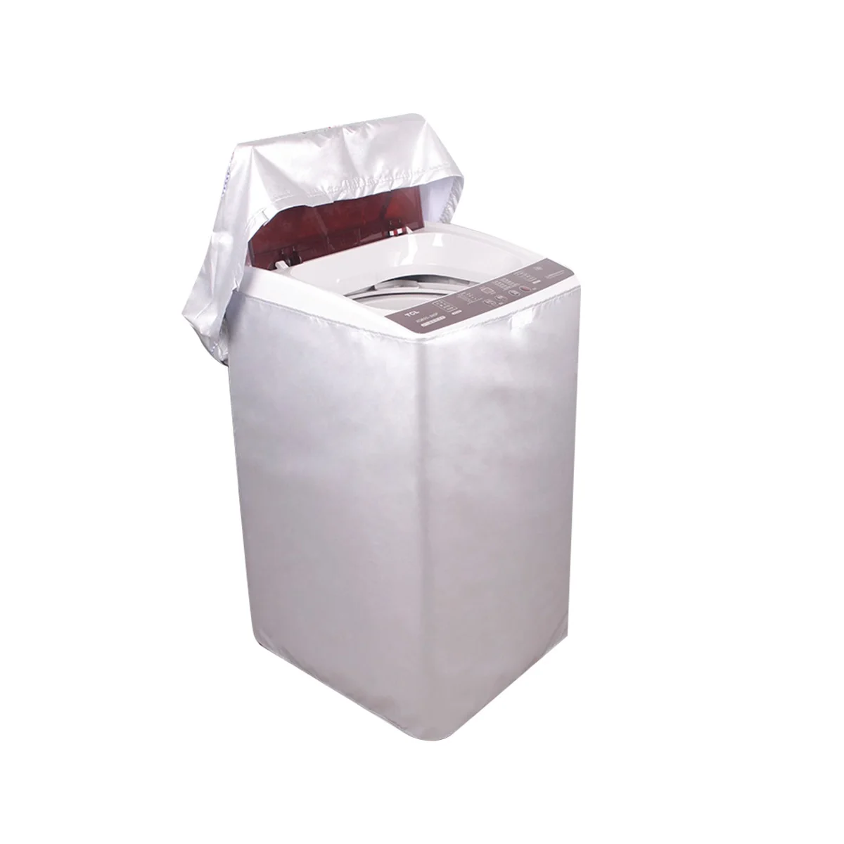 

Washing Machine Cover for Top Load Washer Dryer Waterproof Dustproof Sunscreen Heavy Duty Thickened Zippered Protector Large Fit