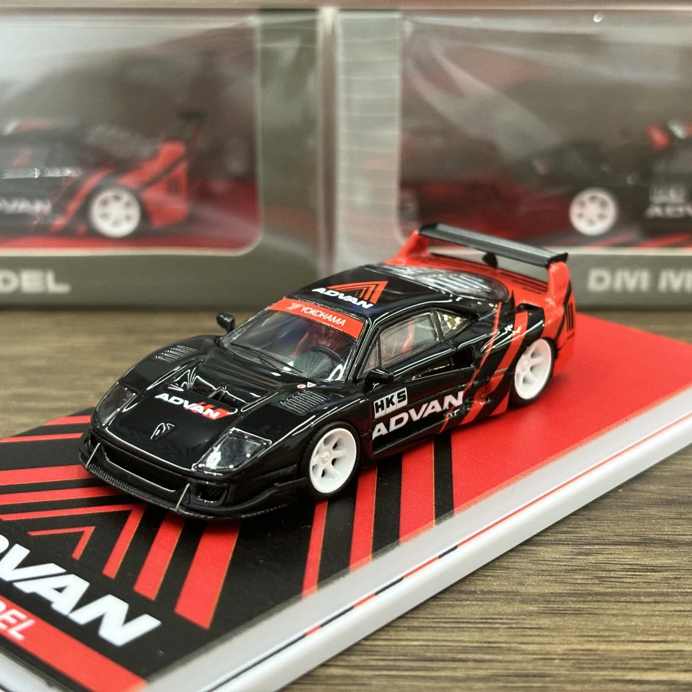 

МОДЕЛЬ DM 1:64 Liberty Walk F40 ADVAN Литая под давлением модель автомобиля