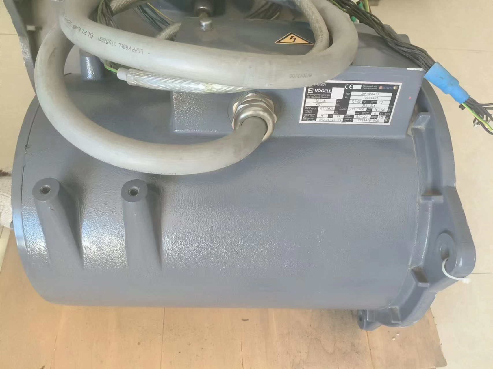 High Quality Vogel P/N. 2479725 2148312 2789848 2979914 Generator For S1800 S1900 Paver