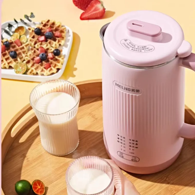 

Compact High-Speed Blender, Household Mini Food Processor, No-Cook Soy Milk Maker, 2-3 Person Automatic Juicer