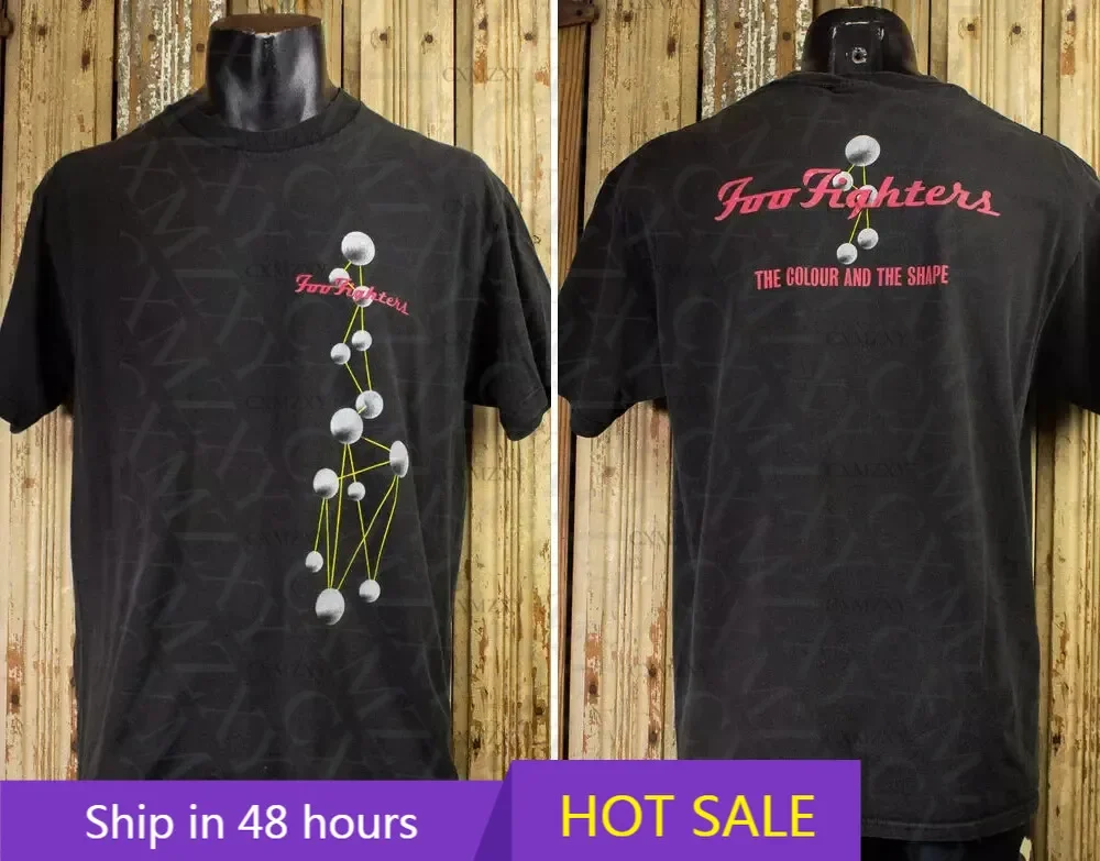 

Vintage Style Foo Fighter The Colour and the Shape Concert T Shirt 1997