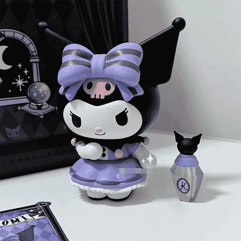 Lucky Kuromi Series Gift Box Trendy Play Action Figure Doll Desktop Gift