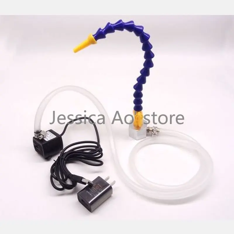 5V USB Water Circulating Pump Drip Cooling Device with Metal Tray Jade Carving Tools Water Cycle 220V Water Pump Carving Table