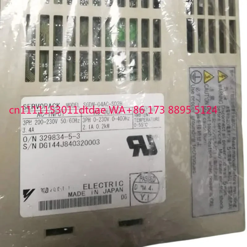 New In Box  SGDM-04AC-SD2B Servo Drive Expedited Delivery