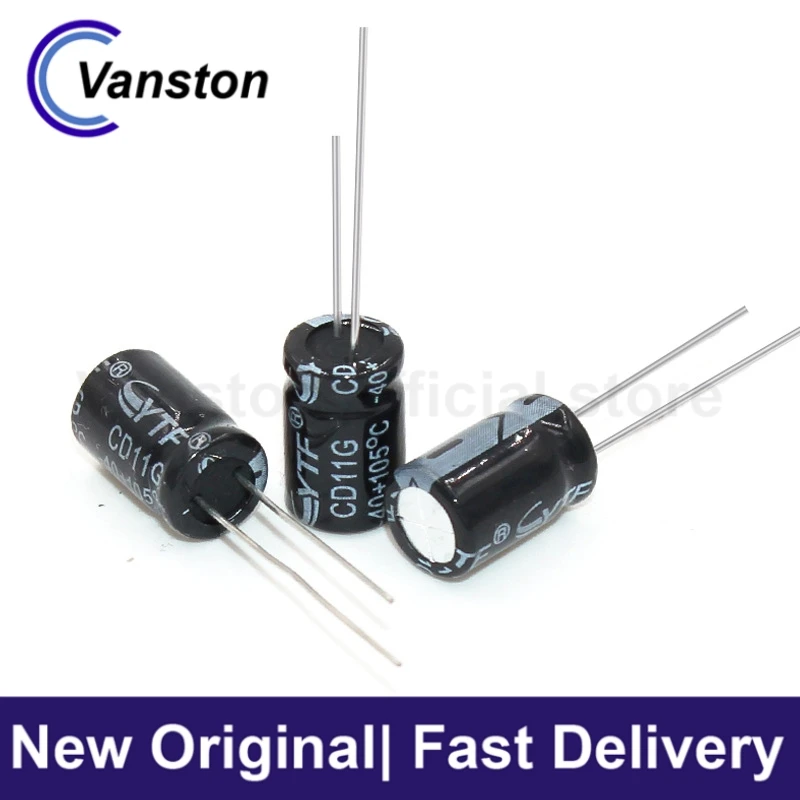 10pcs Factory Supply Aluminum Electrolytic Capacitor 10V6800UF 13X25mm 6800UF/10V Switching Capacitor Switching Capacitor