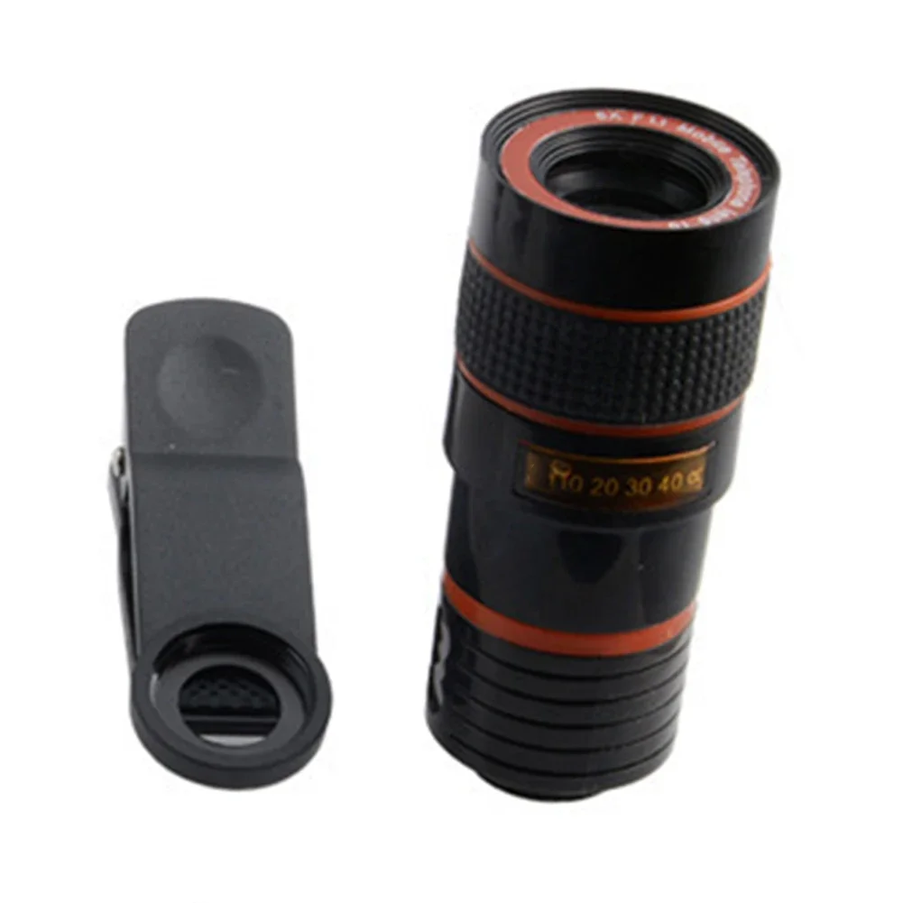 Phone Camera Telephoto Lens Phone Optical Telescope Lens Kit With Clip For Outdoor Travel Sightseeing Photography