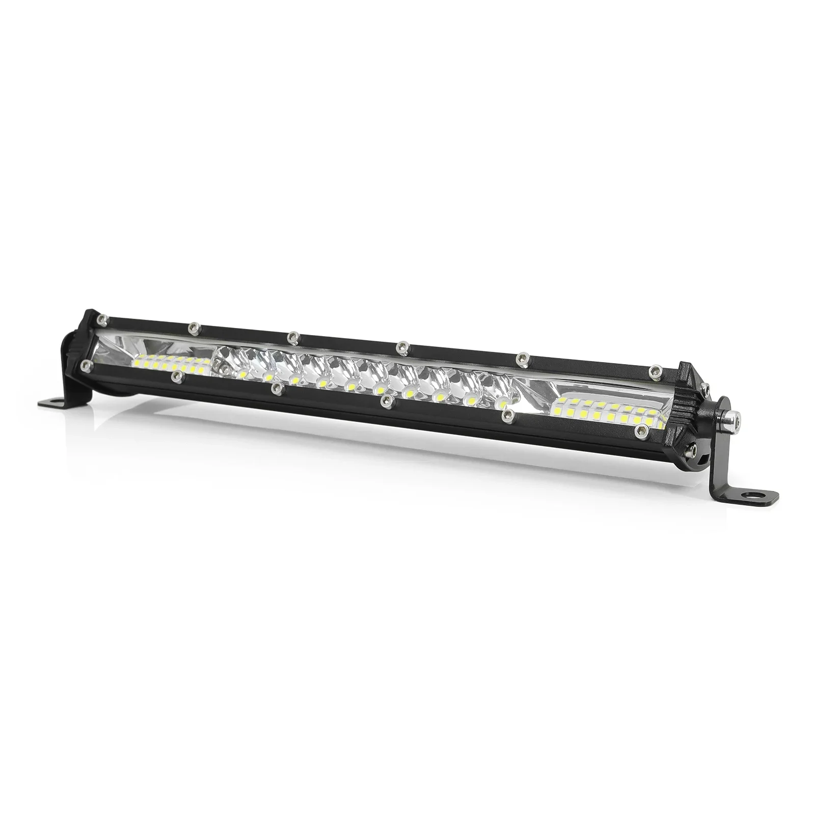 10/20 inch LED Light Bar LED Work Roof Lights 12V 24V Flood Spot Beam Driving Lamps Fog Lamp For Jeep Truck Trailer 4x4 Offroad image 5