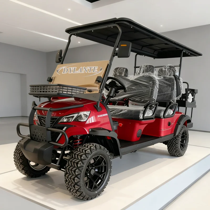 Electric Golf cart Off-road Safari Car 4 6 Seater 60V 72V Golf Cart Custom Tour Electric Shopping Cart Sale Golf Buggy Electric