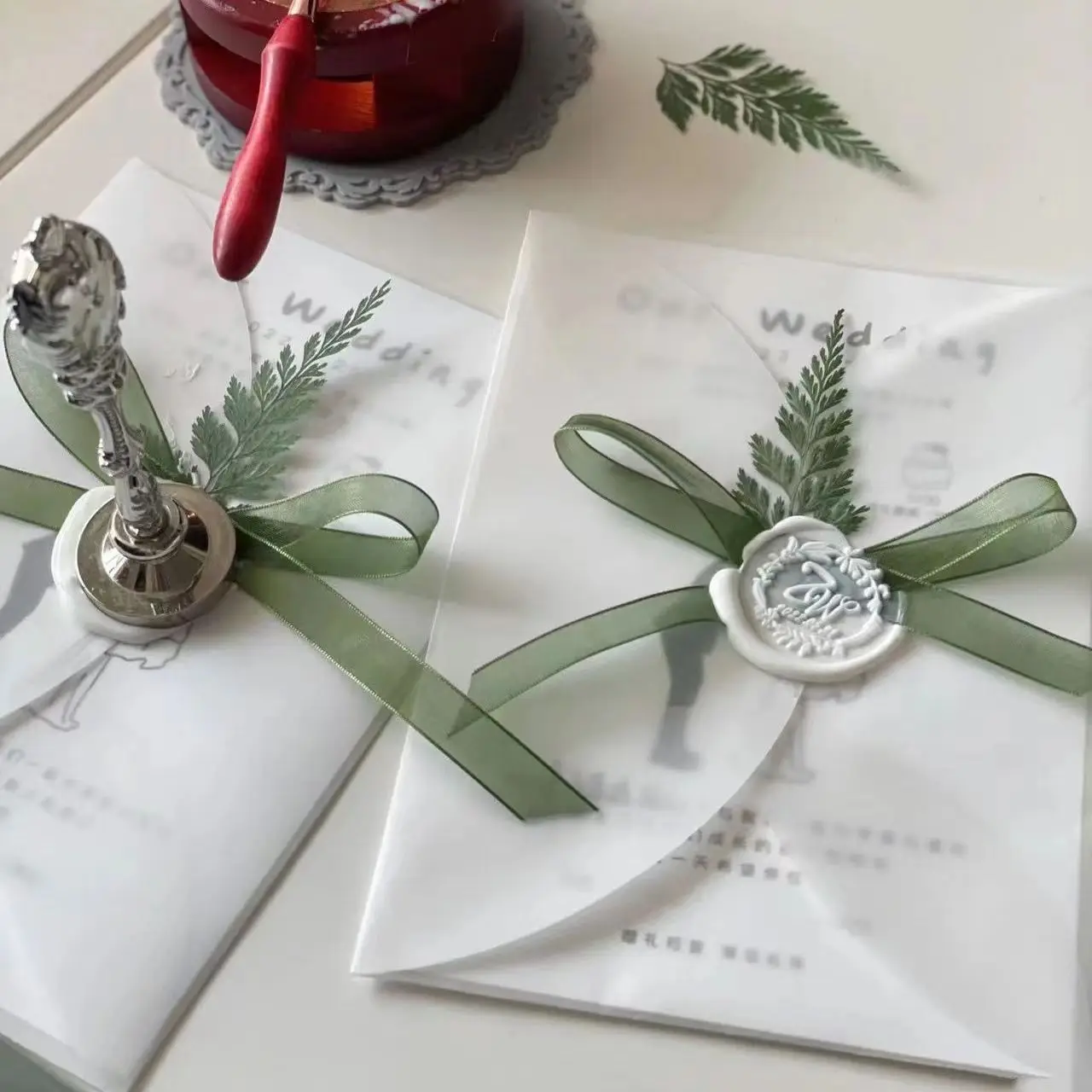 10pcs/lot Semi-transparent Sulfuric Acid Paper Envelopes For DIY Postcard Card Storage Wedding Invitation Gift Packing