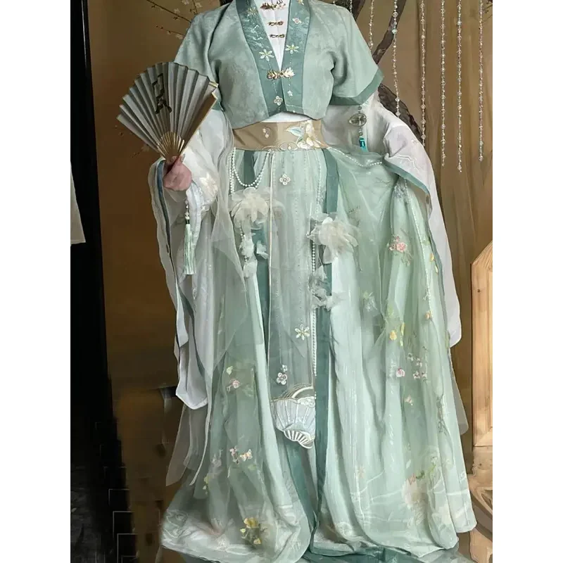 TGCF Fengshi Cos Clothing Xiaoqingniao Ancient Fashion Cos Clothing Kefengshi Female Xiangshi Qingxuan Cos Improved Hanfu