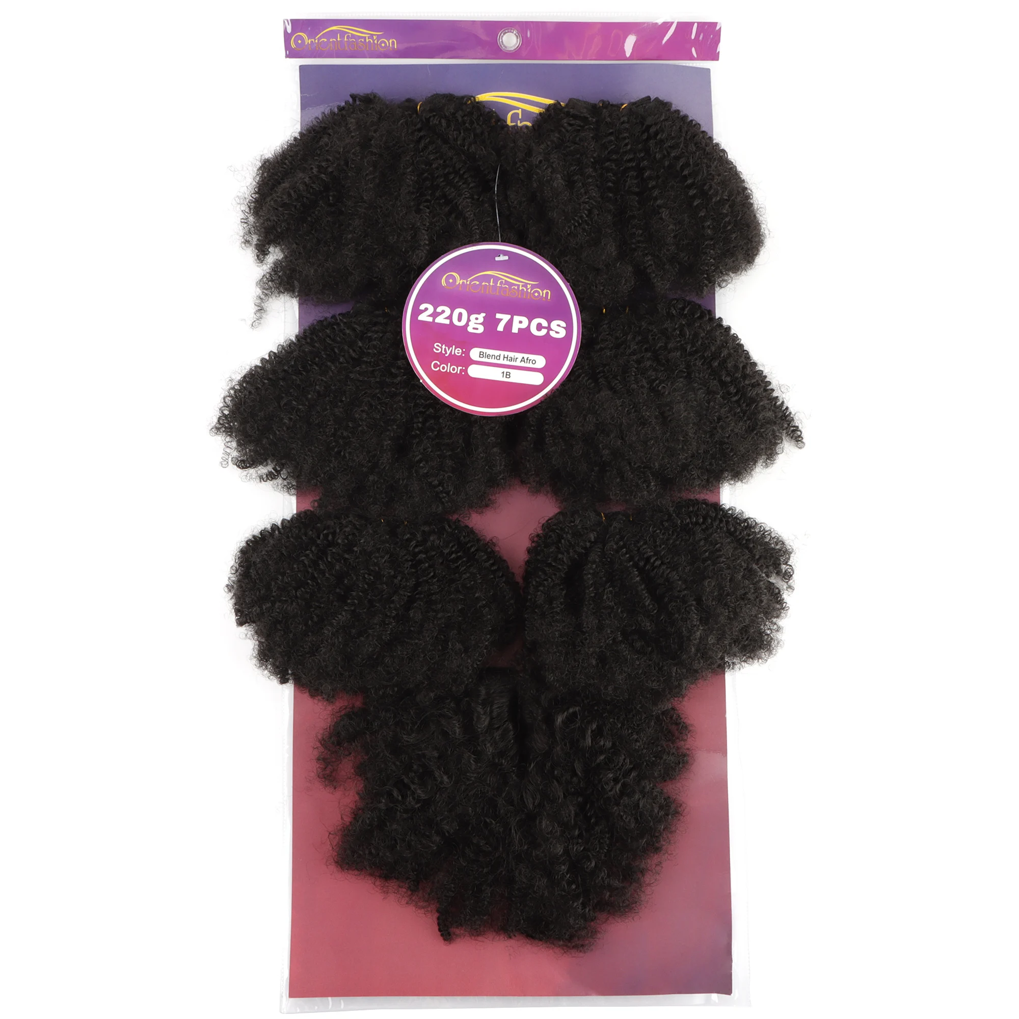 : Tresses de cheveux pré-colorées