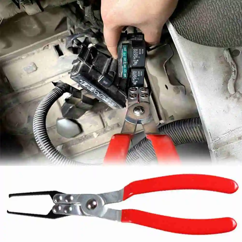 Automotive Relay Disassembly Clamp Fuse Puller Car Remover Pliers Clip Hand Tool Suitable for Volkswagen Car Repair W7O2