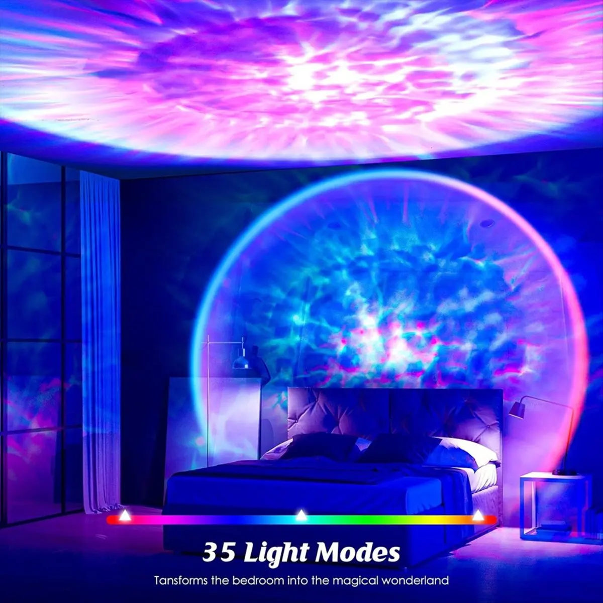 T83C NEW  Galaxy Projector, Nebula Cloud Lights with Sunset Lamp,Remote Control Galaxy Light, LED Nebula Night Light Projector