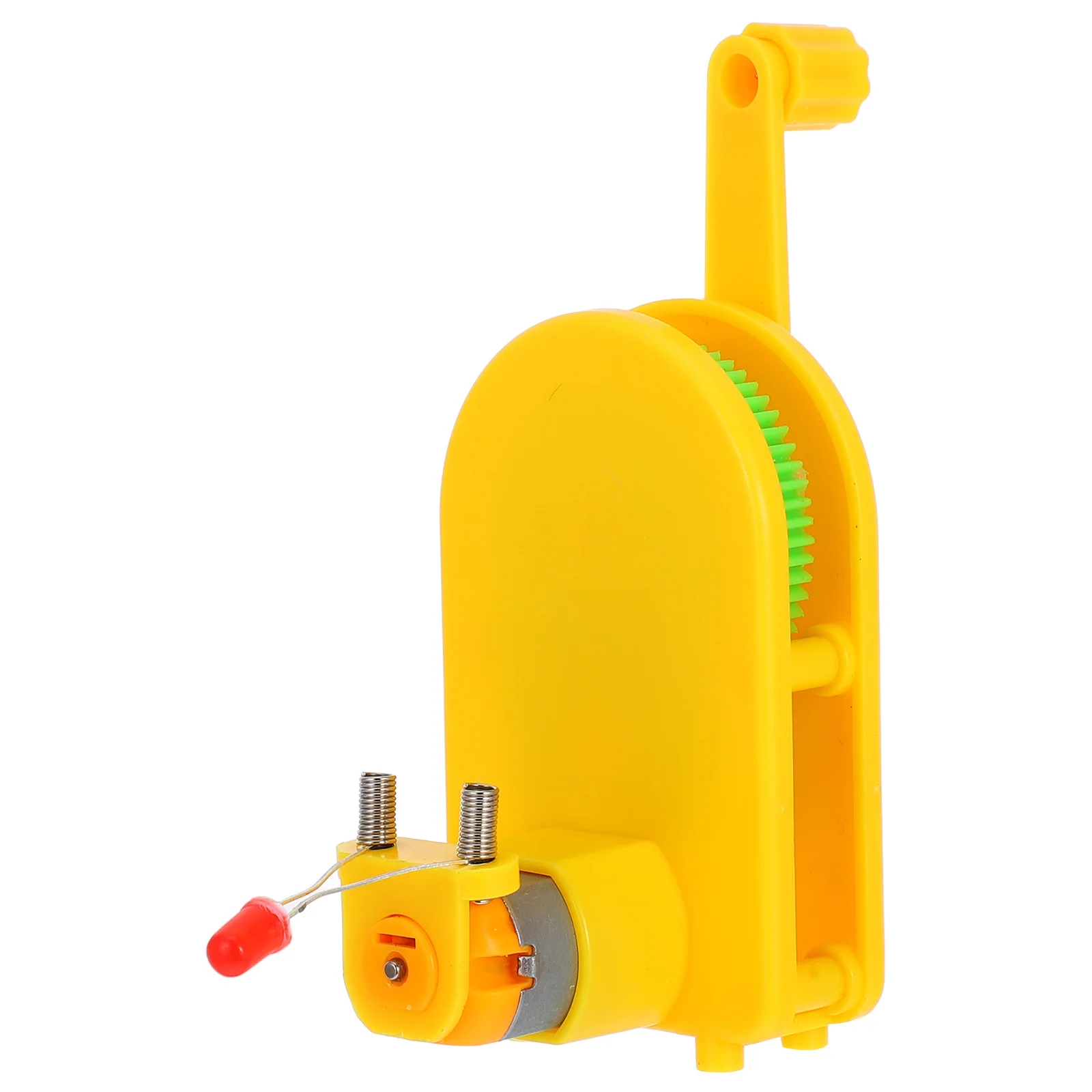 Paket Bahan Generator Tangan Mainan Tenaga Engkol Anak Listrik Berpenggerak Tembaga