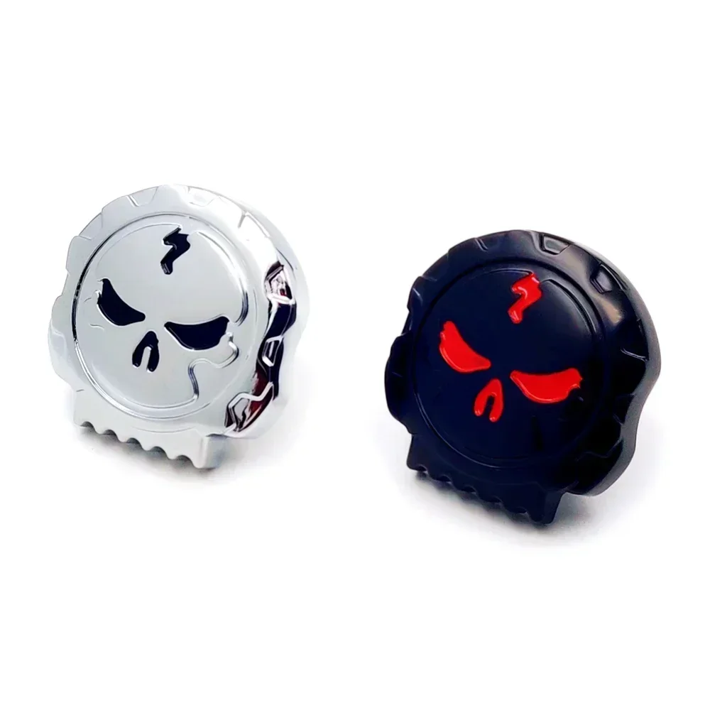 

Motorcycle Skull Fuel Gas Tank Cap Cover For Harley 1984-2020 Dyna Softail Sportster 1992-Up FXD