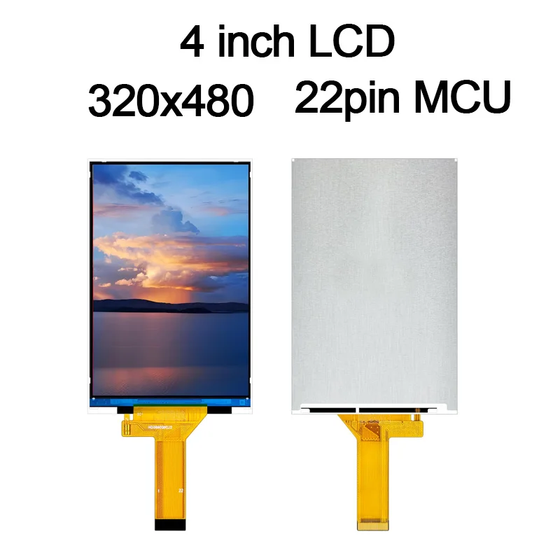 

4-дюймовый IPS LCD-экран с драйвером ST7796, TFT 320*480, интерфейс SPI 12p, интерфейс MCU 22p