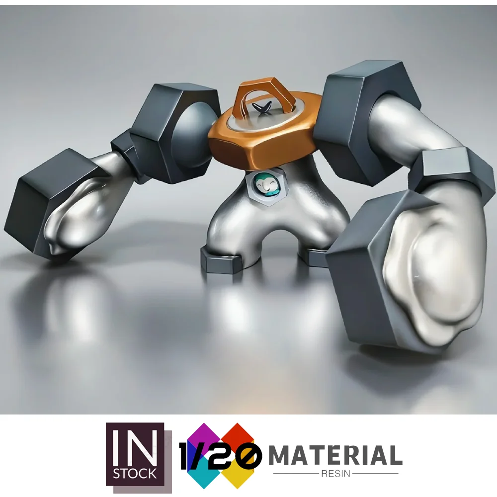 

[In Stock]1/20 Resin Scale World [CHUAN] - Rowlet & Meltan & Melmetal [Split RE-MENT]