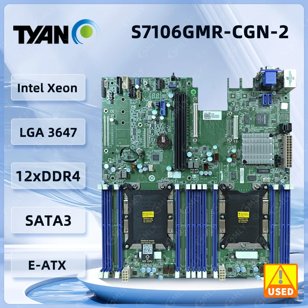 Neuf TYAN Ordinateur S5191G3NR LGA 775 / Prise T Intel Carte Mère Pour Serveur