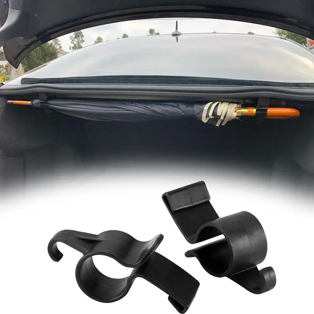 Multifunctional Portable Car Umbrella Holder Trunk Back Stand Boot Organizer Headrest Purse Automotive Truck Stroller