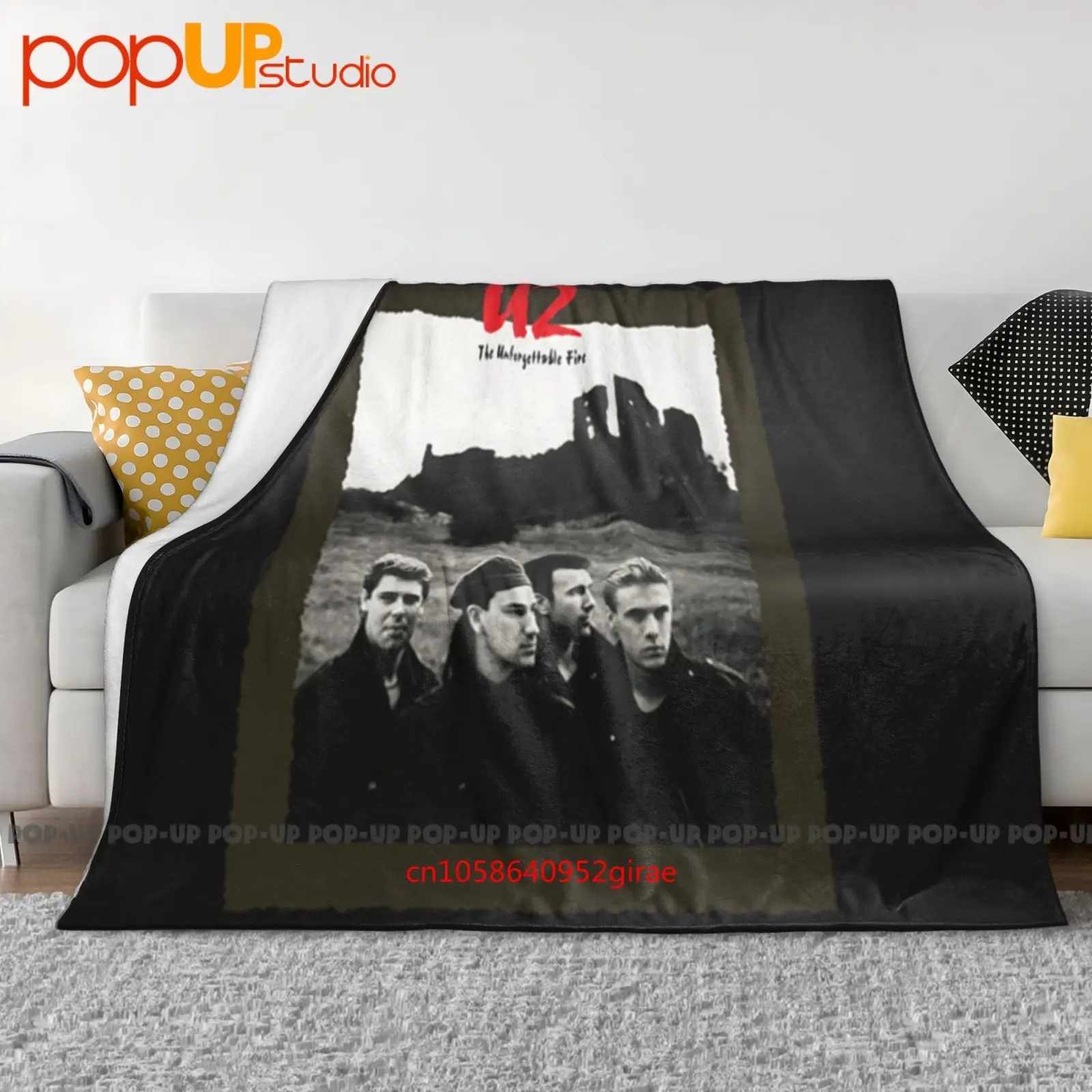 Ched By Envil U2 The Unforgettable Fire 1985 Tour Bono Cobertor Ultra Macio Colcha Capa de Sofá de Inverno Capas de Cama