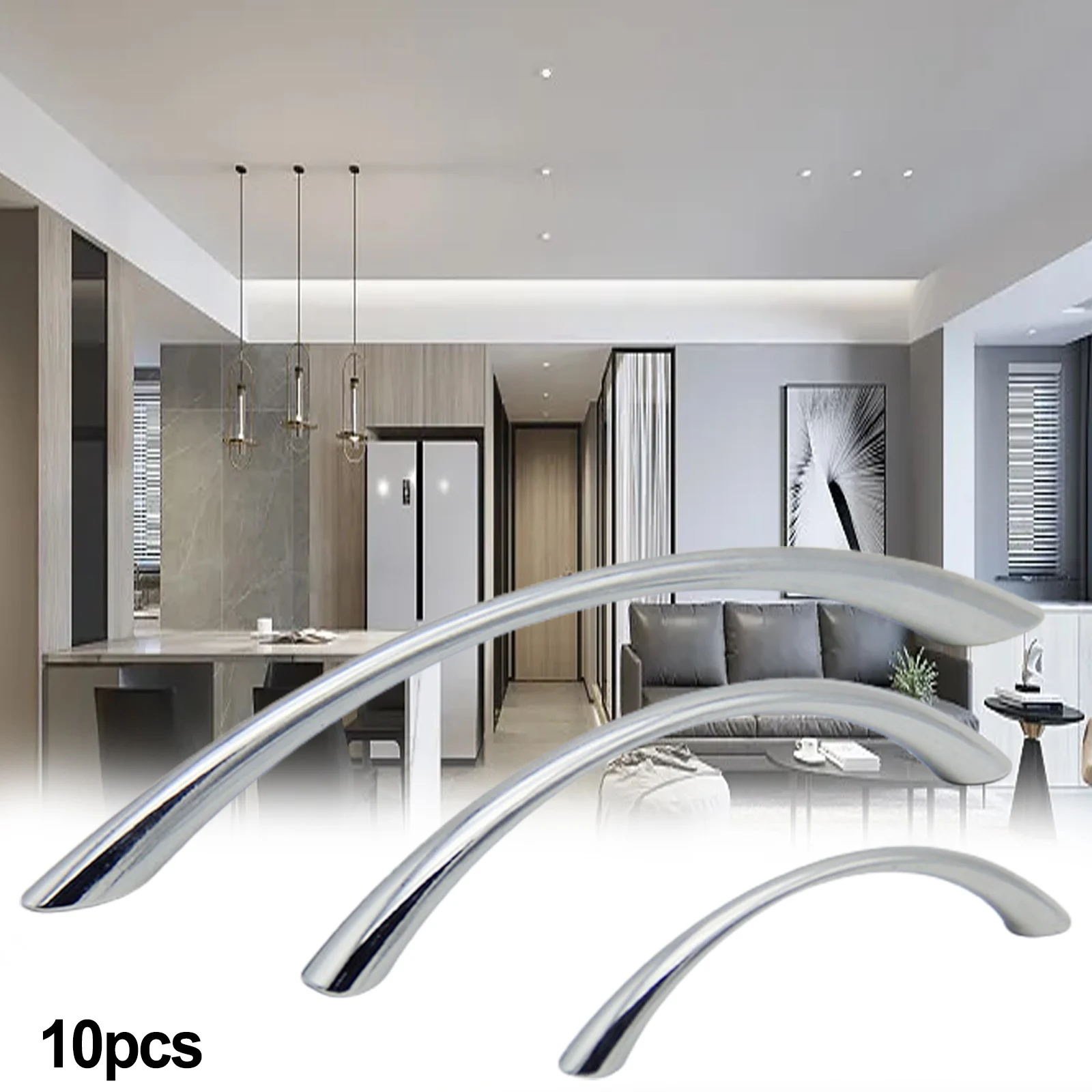 シャワーキャビンプルプルハンドルキャビネット10個キャビネットクローゼット湾曲ハンドルドア家具ハンドルドアハンドル