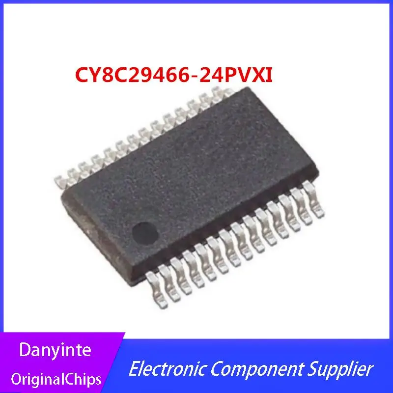 

2PCS/LOT NEW CY8C29466-24PVXI CY8C29466 CY8C29466-24 CY8C29466-24PVX SSOP28