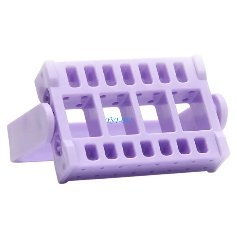 E15A Angled Manicure Bit Display Stand with 32 Slots