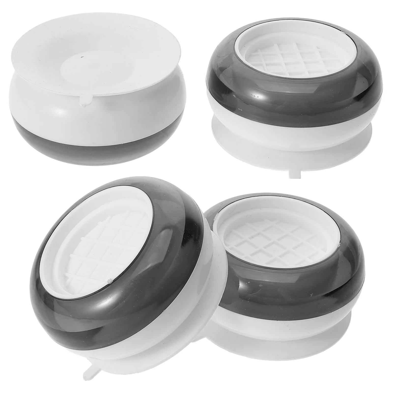 

4Pcs Anti Vibration Pads Washing Machine Stabilizer with Noise Dampening Non-Slip Base for Washer Dryer and Furniture Leveling