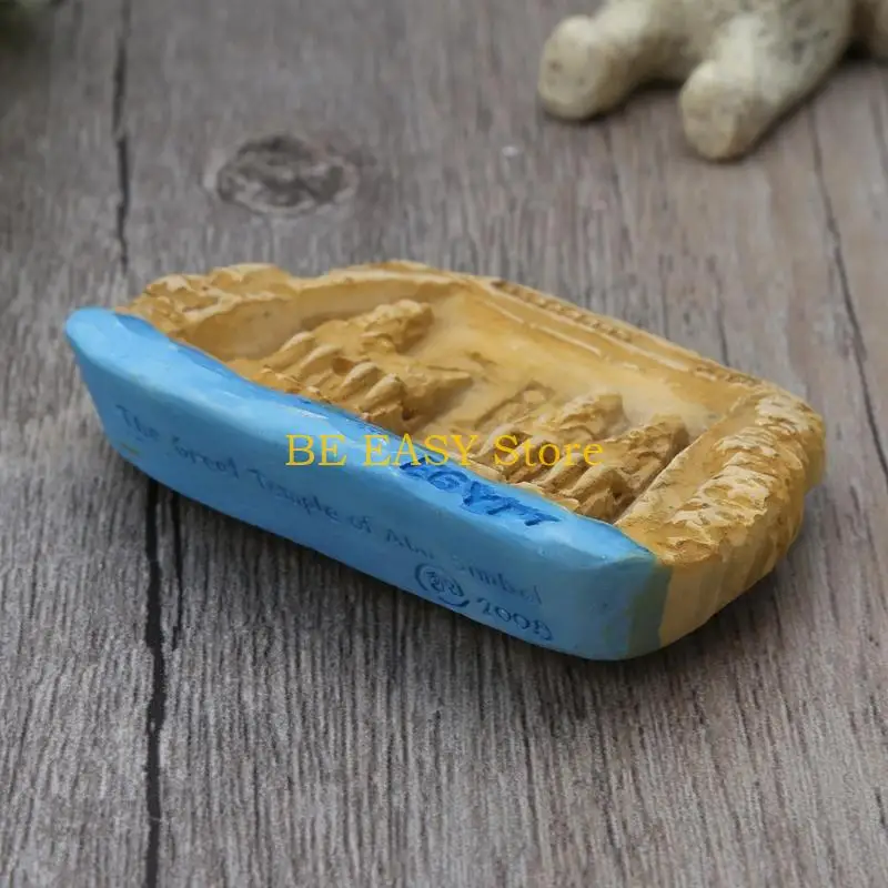 E28F Creative Fridge Magnets ملصق مصر Abu Simbel Magnets ملصقات Dec