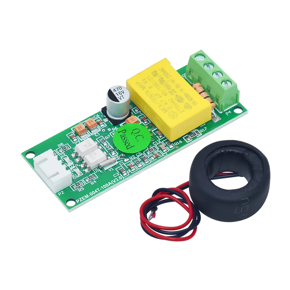 AC Digital Multifunction Meter Watt Power Volt Amp Current Test Module PZEM-004T For Arduino TTL COM2\\COM3\\COM4 0-100A 80-260V