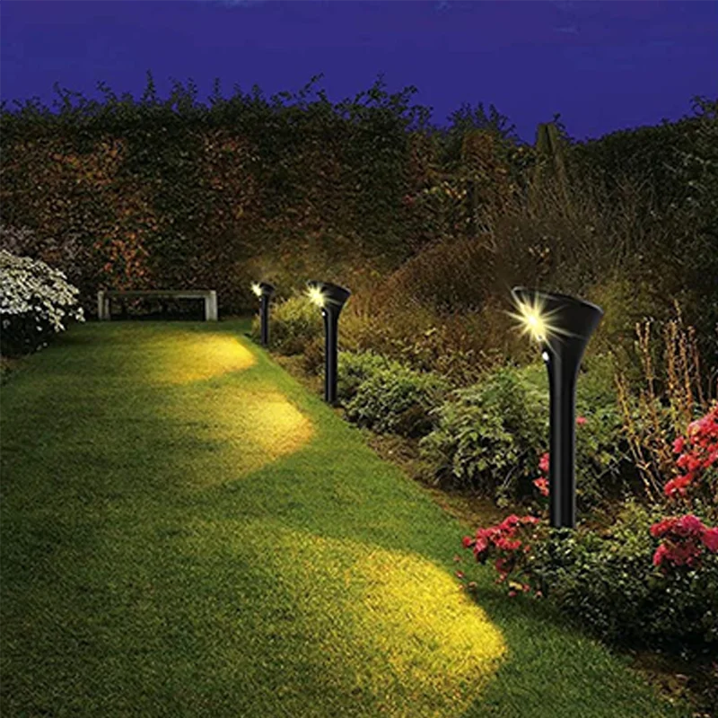 Solar Powered Outdoor LED Garden Lights with an IP65 Waterproof Rating Suitable for Lighting Gardens Courtyards and Terraces