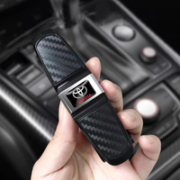 Car Glasses Holder Portable Ticket Card Clamp Accessories For Toyota Corolla Yaris Aygo Prius Camry Auris Avensis Land Cruiser