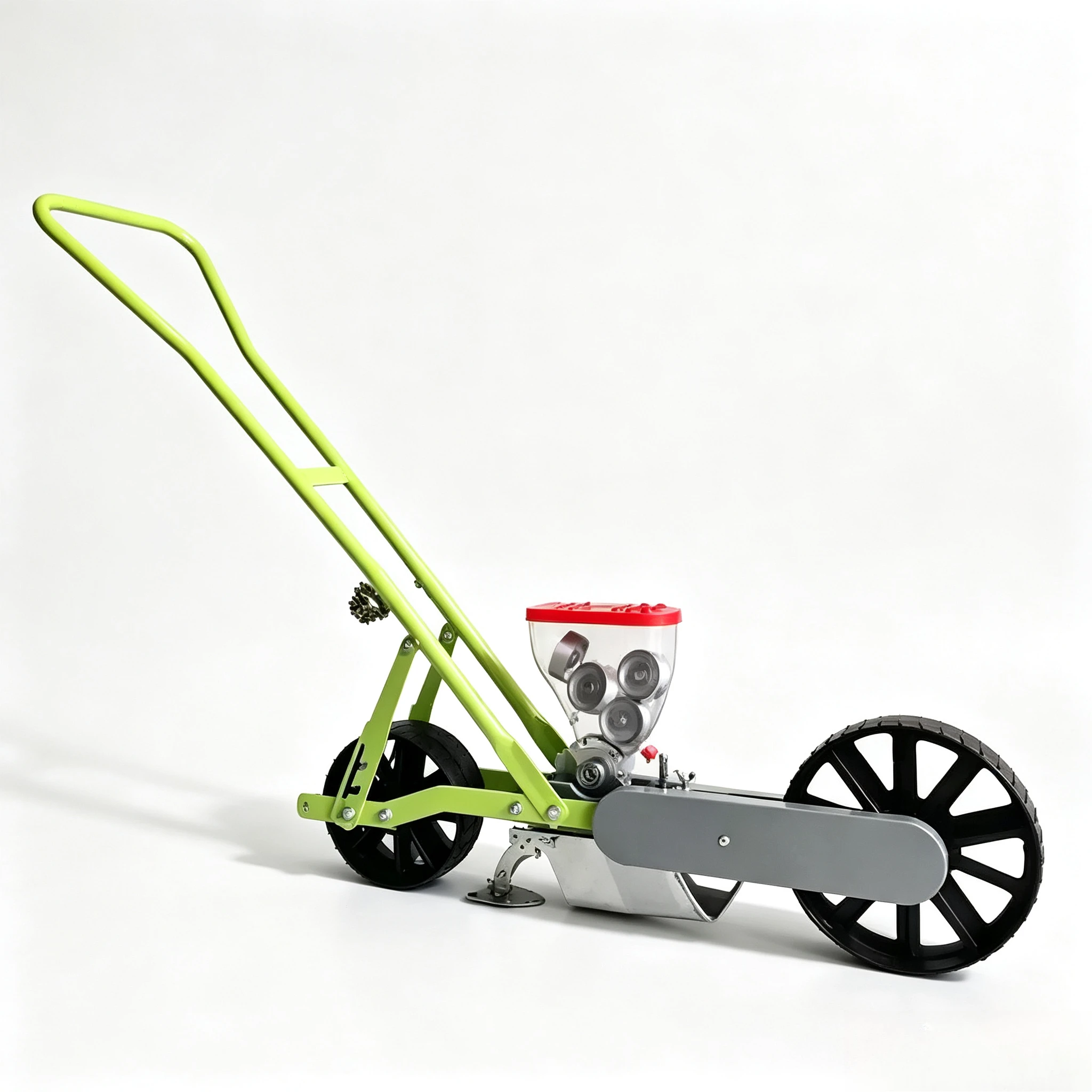 Single vegetable precision seeder, hand push multi- vegetable seeder, human greenhouse seeder