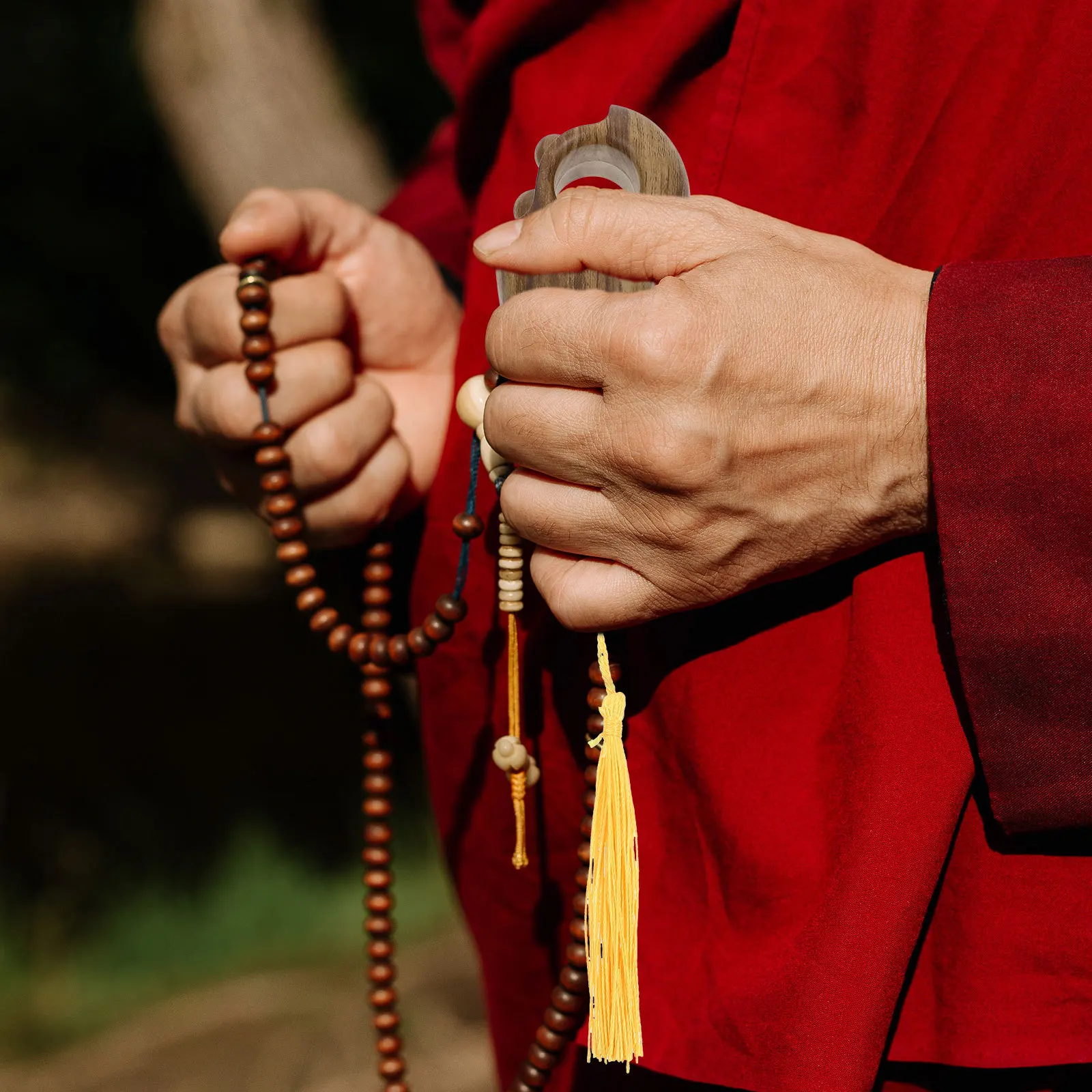 

Счетчик бусин Будды, компактный цифровой пения, устройство для подсчета буддийских бусин, практичный инструмент для медитации, релаксации, электрический экран