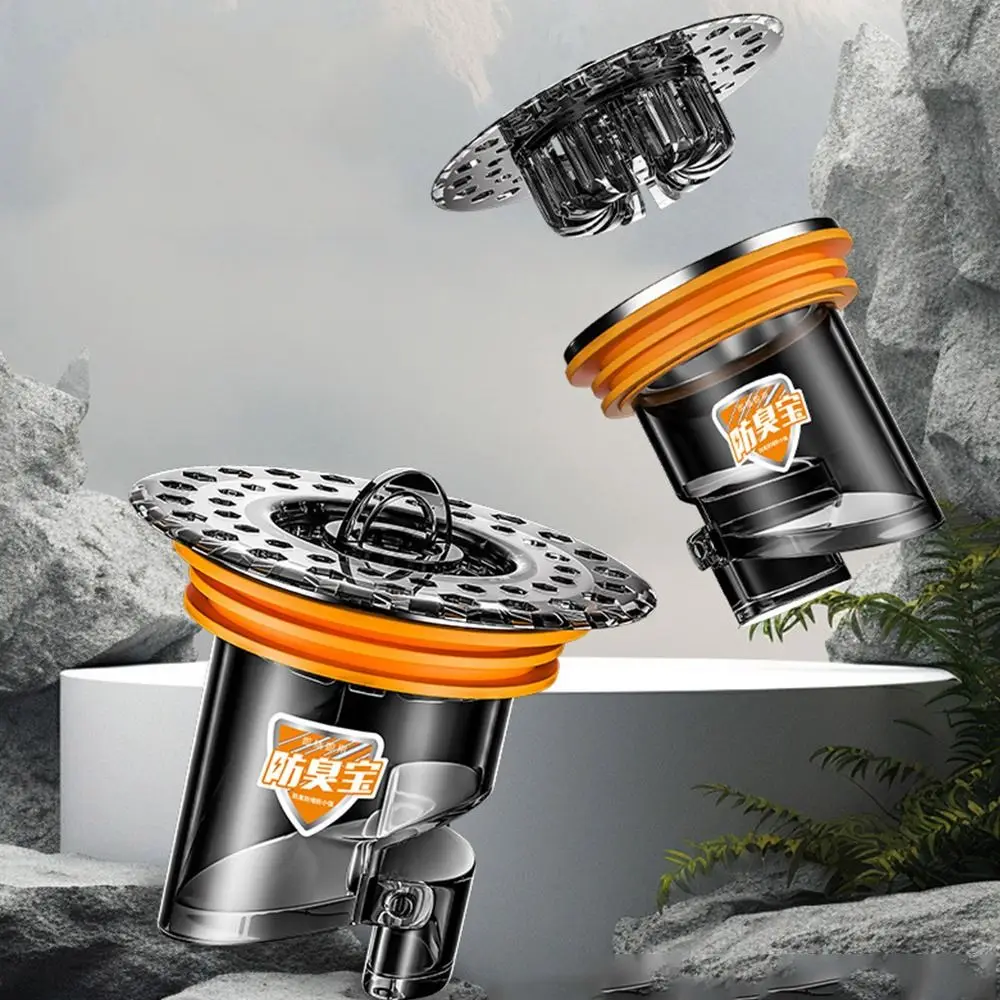 

Пробка против запаха, сливной сердечник для пола, дезодорант, фильтр для пола с обратным потоком воды, ловушка для волос, самозакрывающаяся крышка для слива душа, туалет