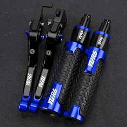 Motorcycle YZF-R6 Brake Clutch Levers Handlebar Grip bar Hand Grips ends FOR YAMAHA YZFR6 YZF R6 1999 2000 2001 2002 2003 2004