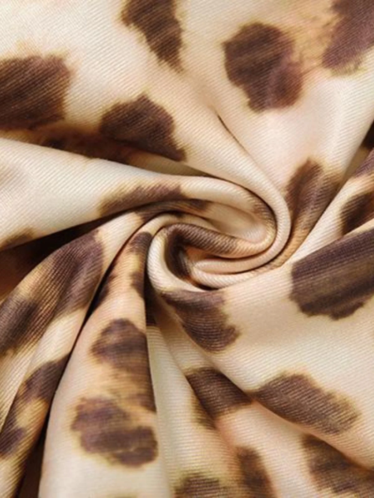 Pinkbomb Spicy Girl مجموعة الخريف ليوبارد طباعة الألفية Y2K طويلة Sve الإبهام زر مقنعين سستة سترة السراويل الطويلة Faio... #4