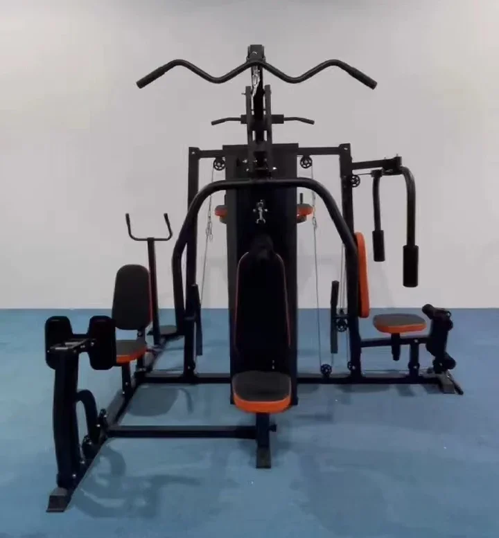 gym fitness equipment multi 4 station multistation exercise machine integrated trainer