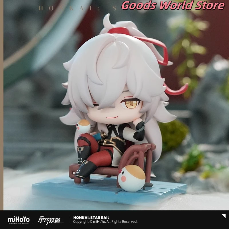 

Original Honkai StarRail Figure Trailblazer Bronya Seele Jingyuan Luocha Q version Model ornament Mihoyo Cosplay Anime Gifts