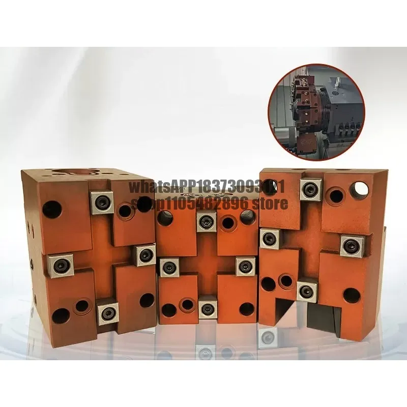 Numerical control lathe tool holder, turning and milling compound inner diameter outer circular end face