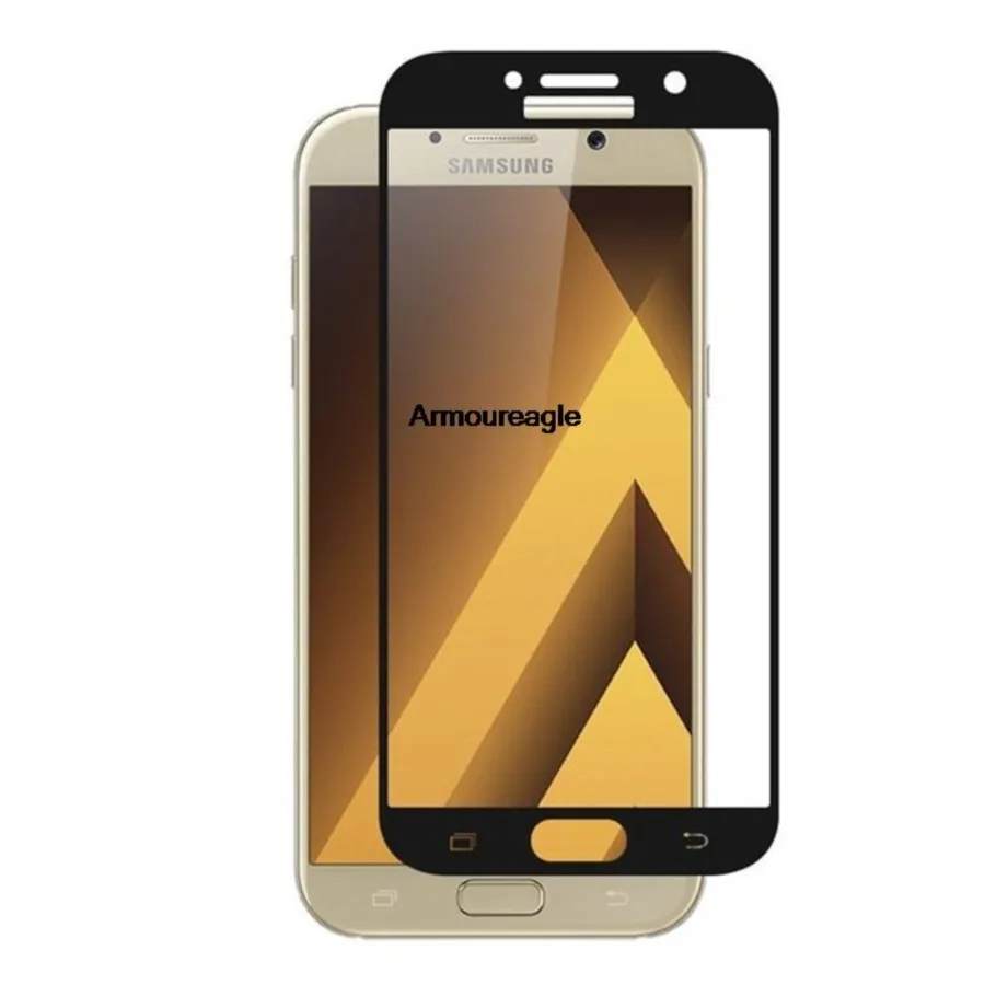 for samsung galaxy a5 2017 tempered glass safety 3d full screen cover explosion-proof screen protector film for a520f sm-a520f