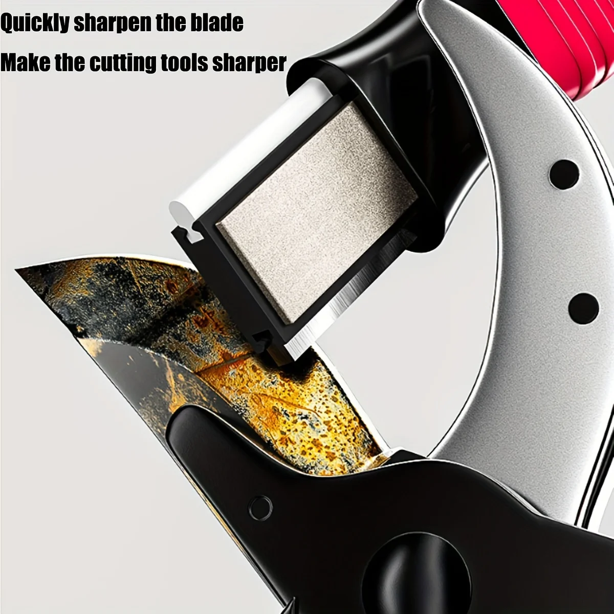 1pc Knife Sharpener Professional Kitchen Sharpening Stone Tungsten Diamond Ceramic Knife Sharpener Tool Garden Shear Sharpening