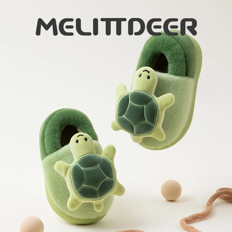 

MELITTDEER Kids Slippers - Cozy Indoor Slippers for Boys and Girls, Perfect for Fall & Winter 2025, Comfortable Home Footwear