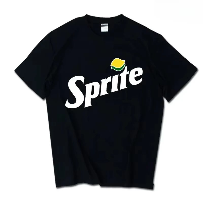 2026 Sommer Neues lässiges INS Pepsi Cola Sprite Coca-Cola Kollaborations-T-Shirt für Männer und Frauen, lockeres Baumwoll-Paar-Kurzarm-Oberteil T-Shirts – Detail 21