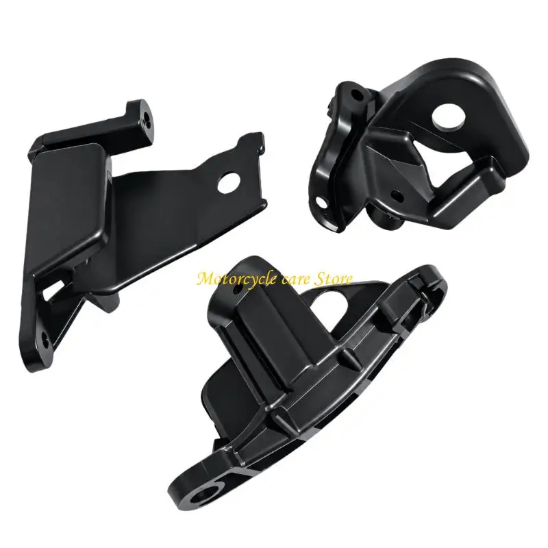 U75F Headlight Repair Bracket, for 308 MK1, RCZ, and 408 T7 6212.E4, 6212.E3, and 6208F5, ABS Mounting Part with Clips and