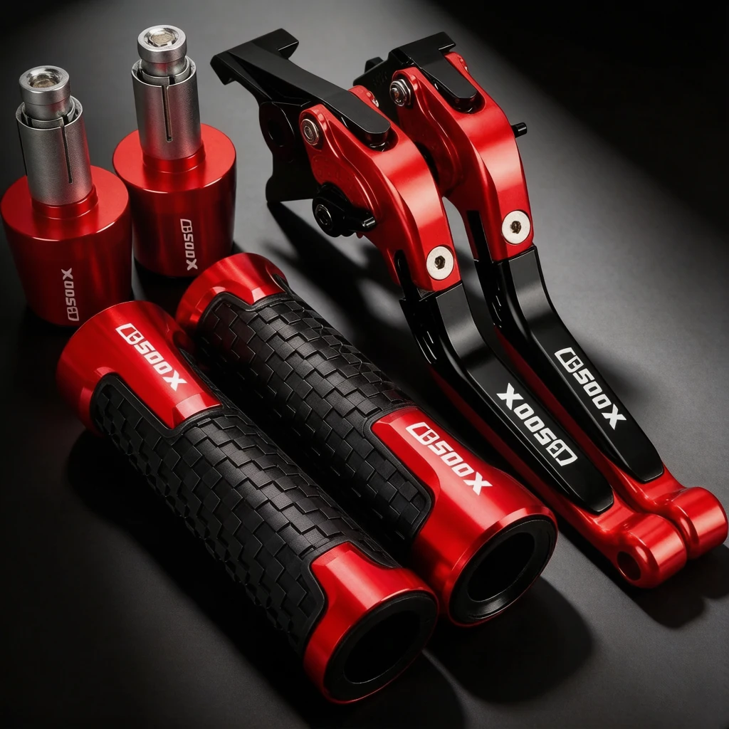 

For HONDA CB500X CB 500X 2023 2022 2021 2020 CB 500 X 2013-2018 Brake Clutch Levers 7/8"22MM Handlebar Grips Handle Ends Plugs