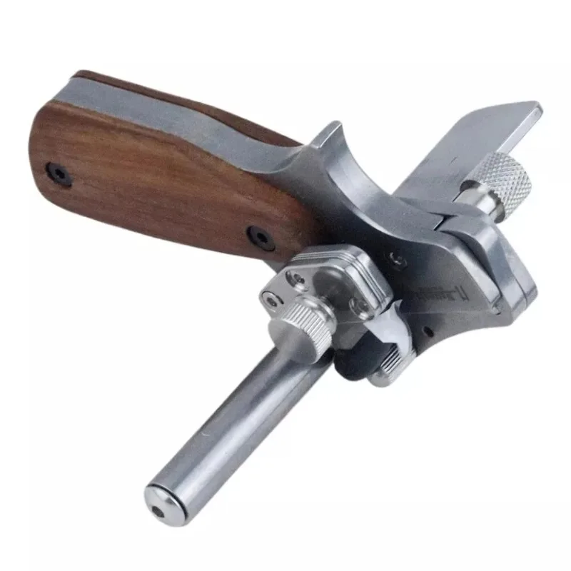 Leather strip cutting machine Roller type leather craft belt cutting machine with metric inch double scale 10-60MM adjustable