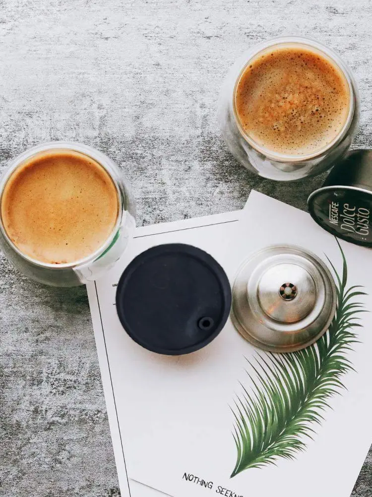 Reusable Coffee Capsule Basket for Dolce Gusto Stainless Steel Crema Filter Refillable Pod for EDG616 Drop Coffee Machine Maker